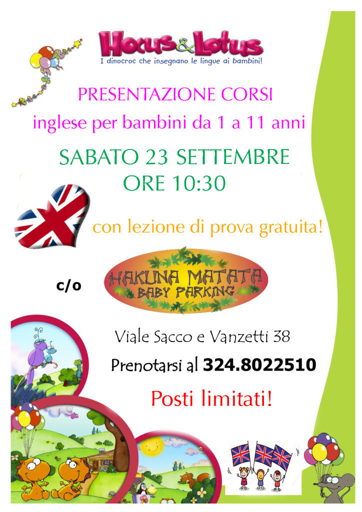 corso inglese